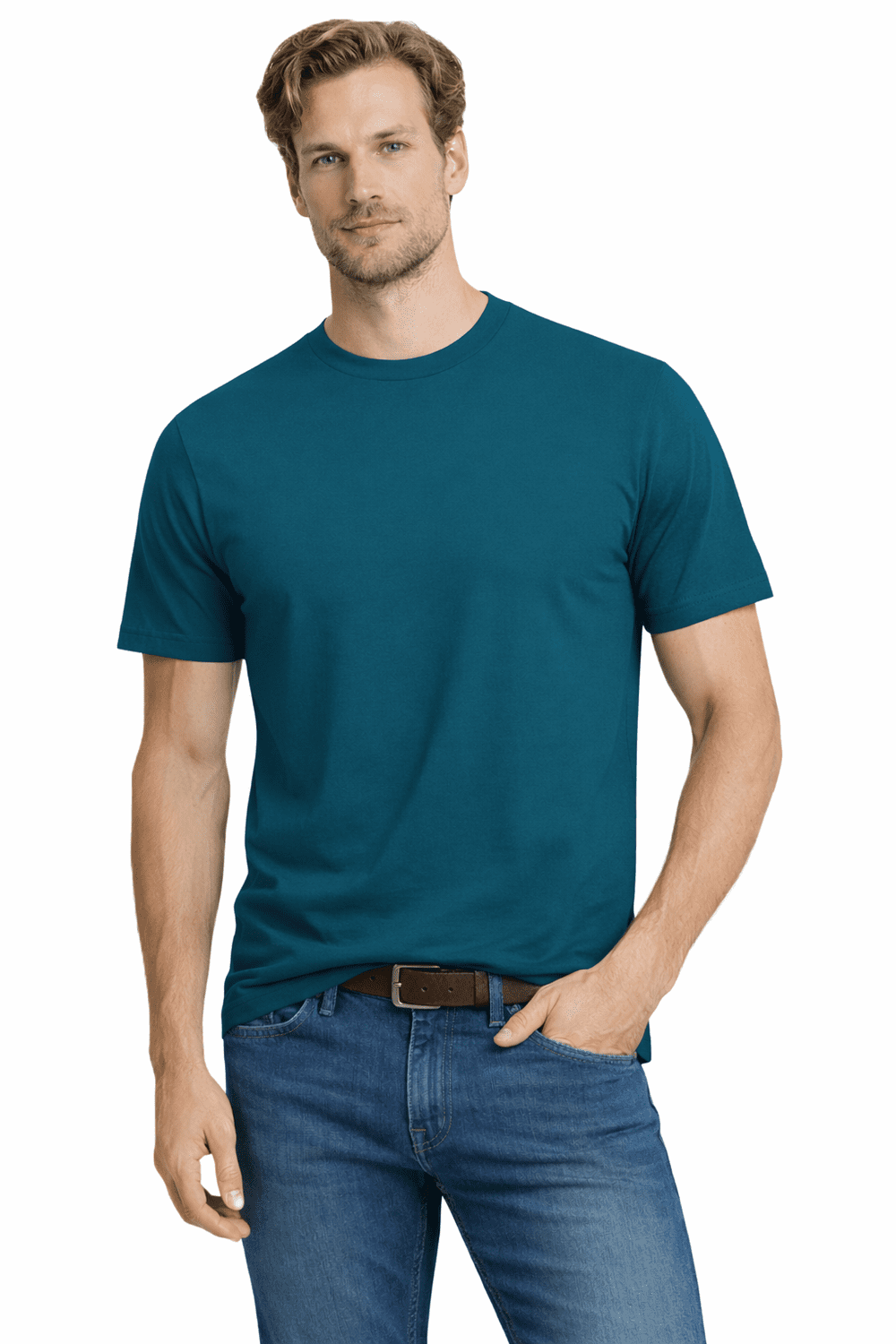 Starlee - Pánske tričko 3052 Tyrkysové