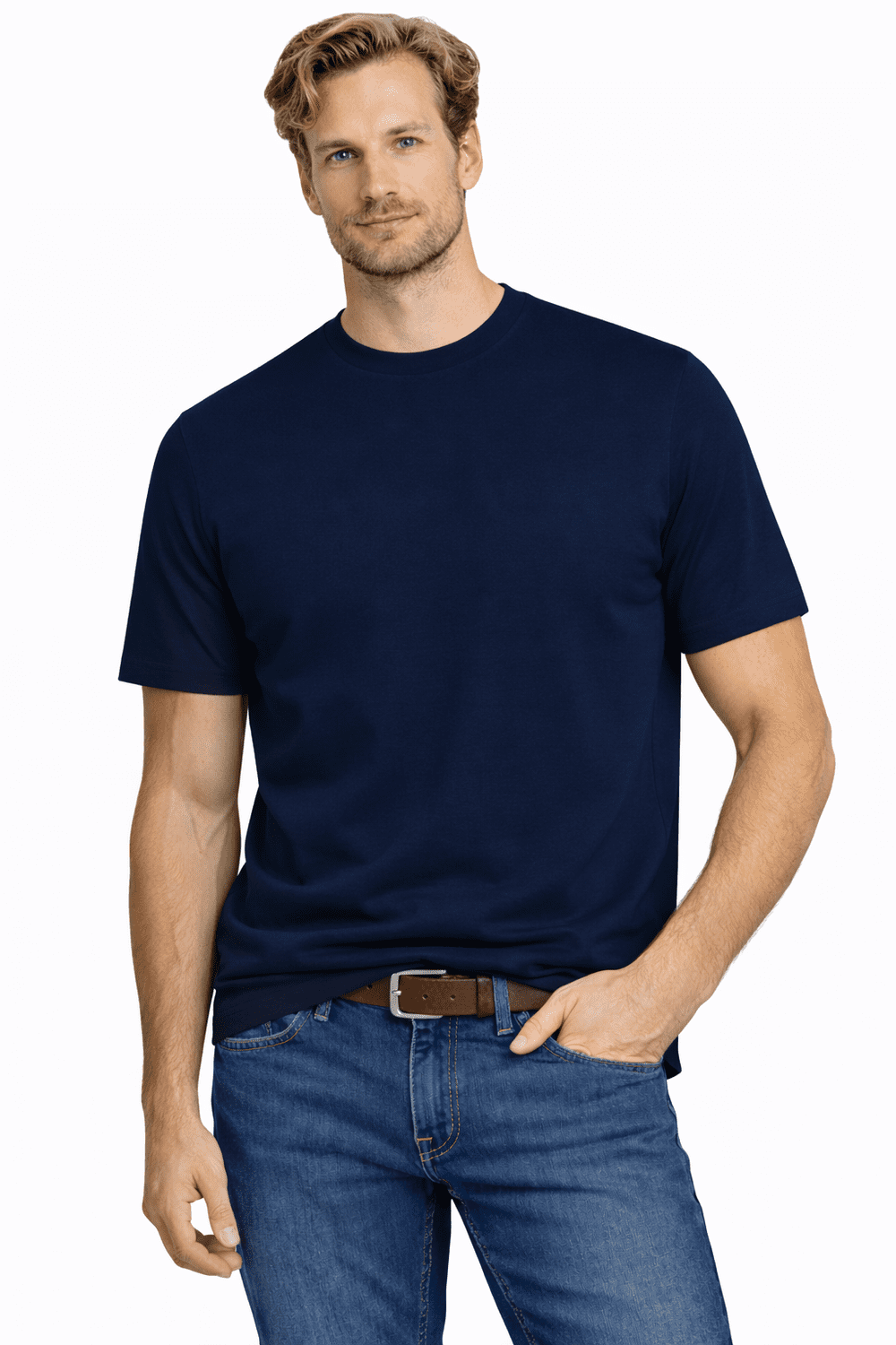 Starlee - Pánske tričko, tmavomodré