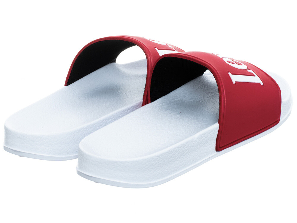 Levi's dámske žabky červeno-biele