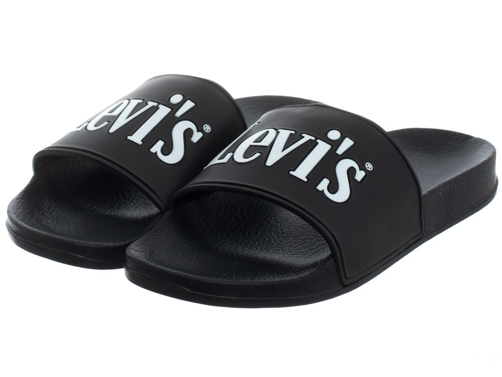 Levi's dámske žabky čierne