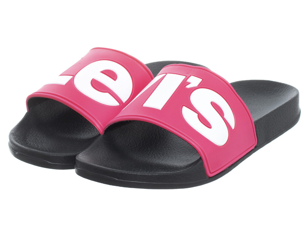 Levi's dámske žabky Lilac Black