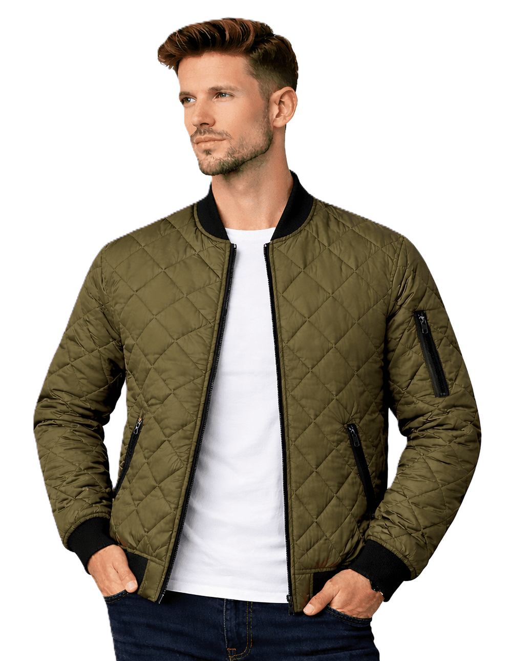 J.Style pánska bunda khaki