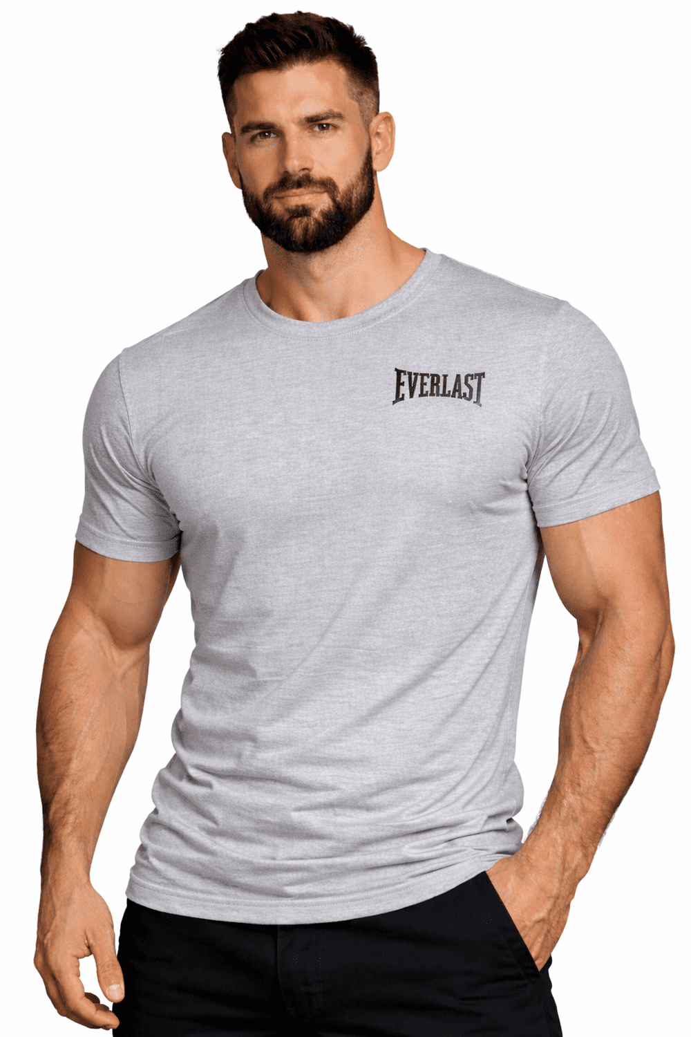 Everlast pánske tričko El0912 šedé