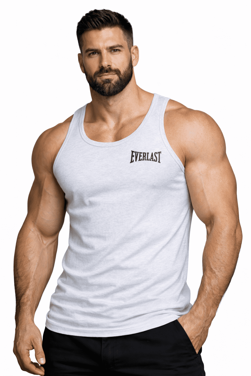 Everlast - Pánske boxerky - EL0913 Šedá Melange