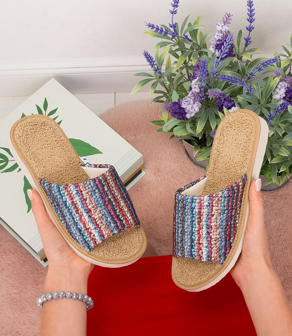 Dámske papuče Natural Style NS-074 Béžové