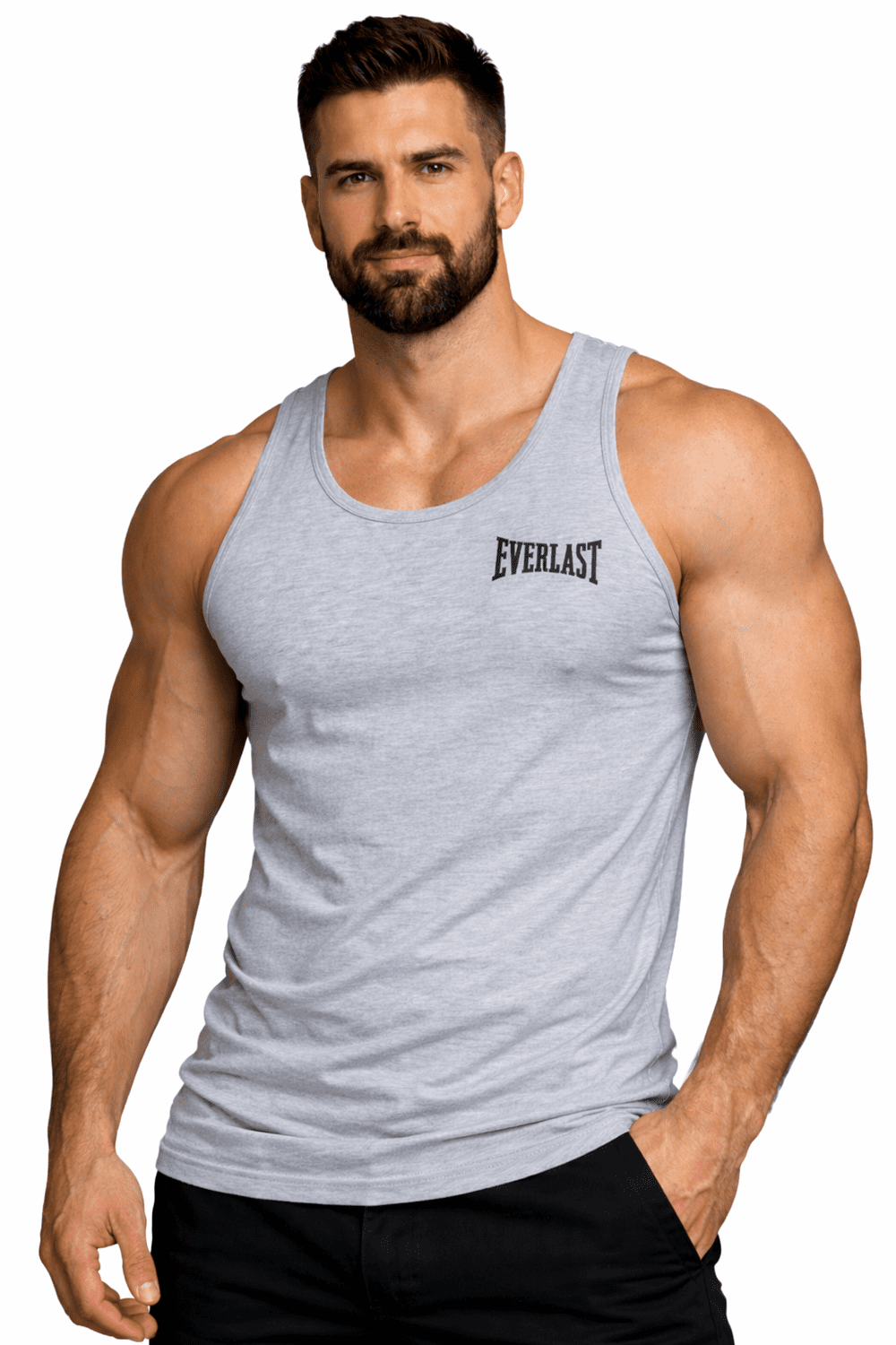 Everlast pánske boxerky, sivý melange