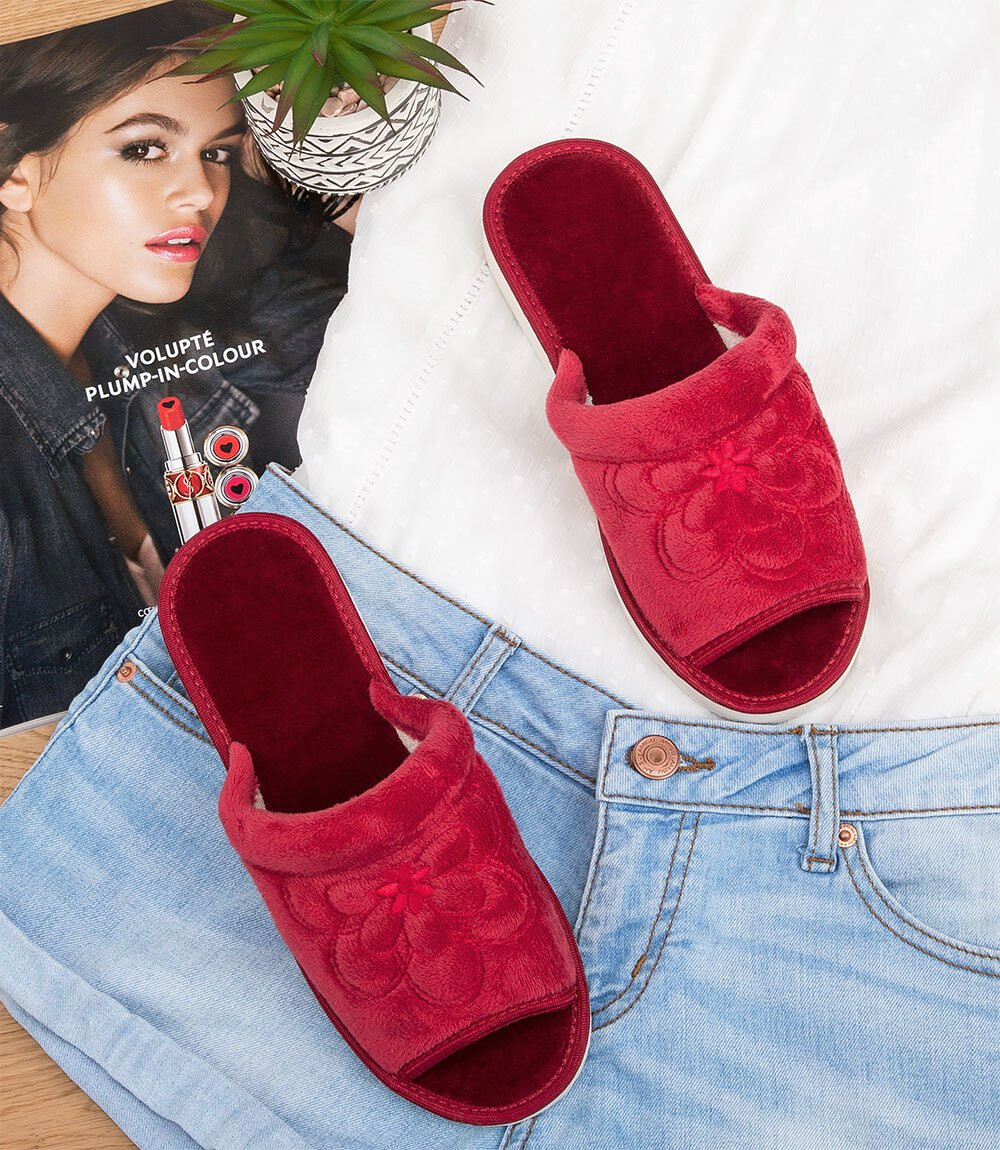 Dámske papuče Natural Style NS-001 fialové