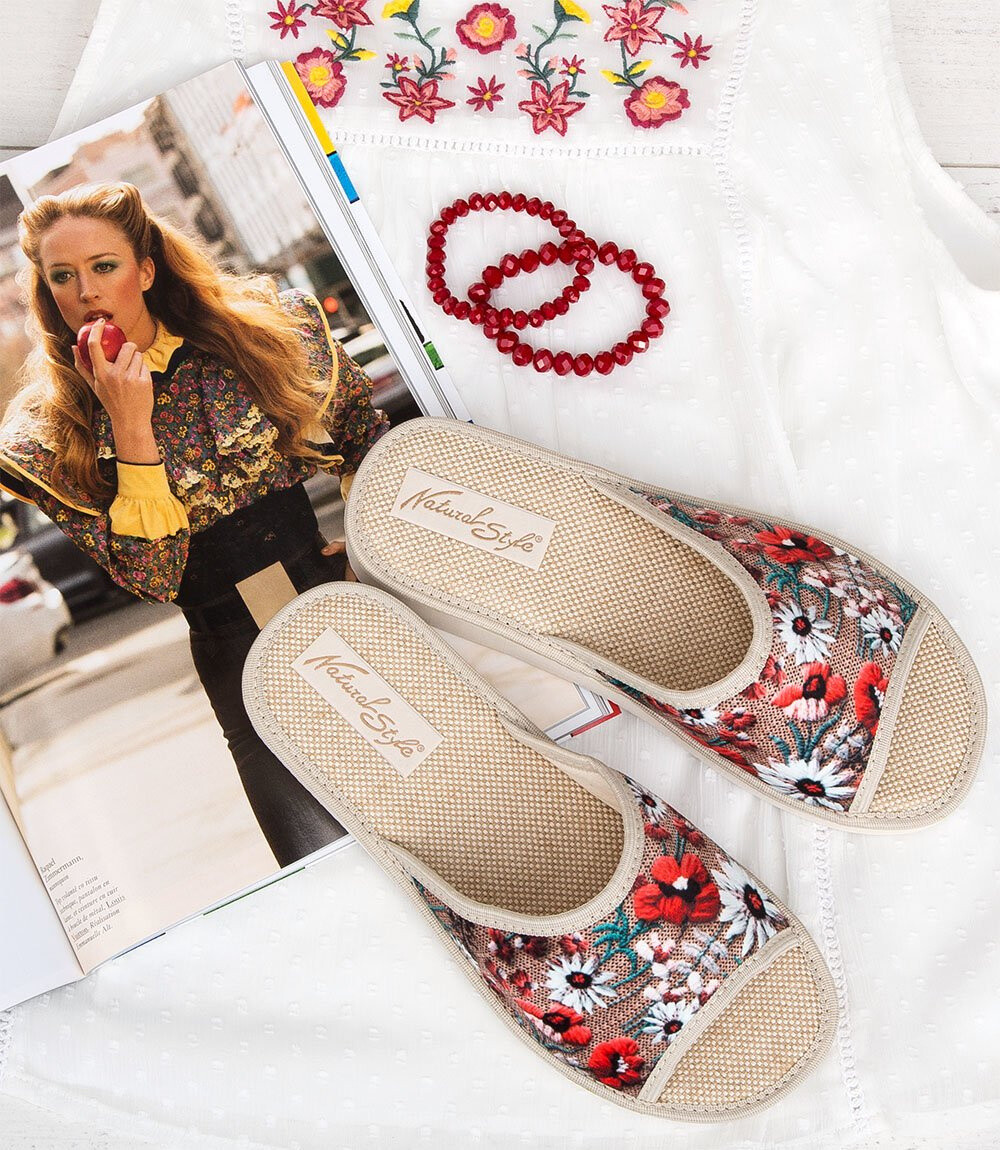 Dámske papuče Natural Style NS-039