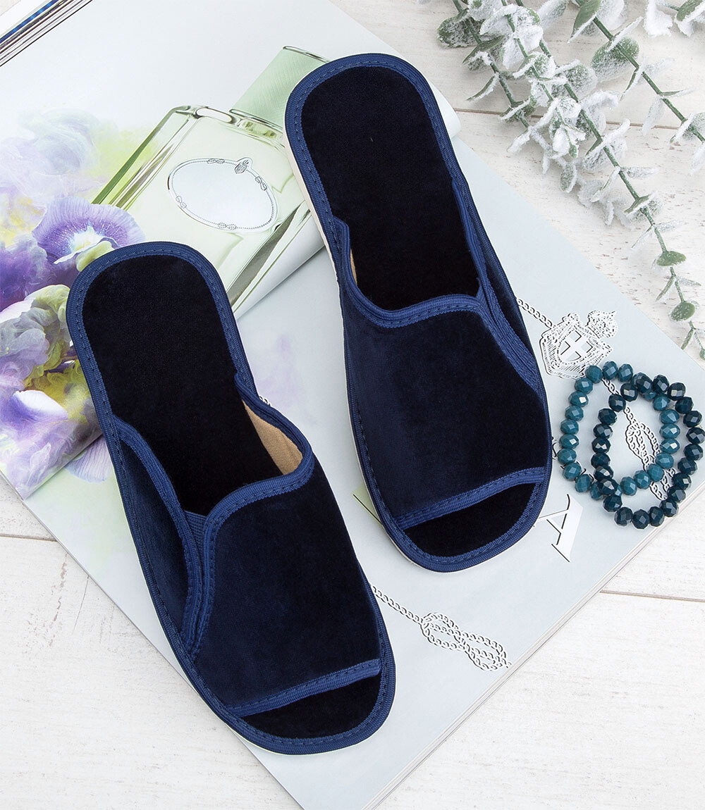 Dámske papuče Nature Style NS-025 modré