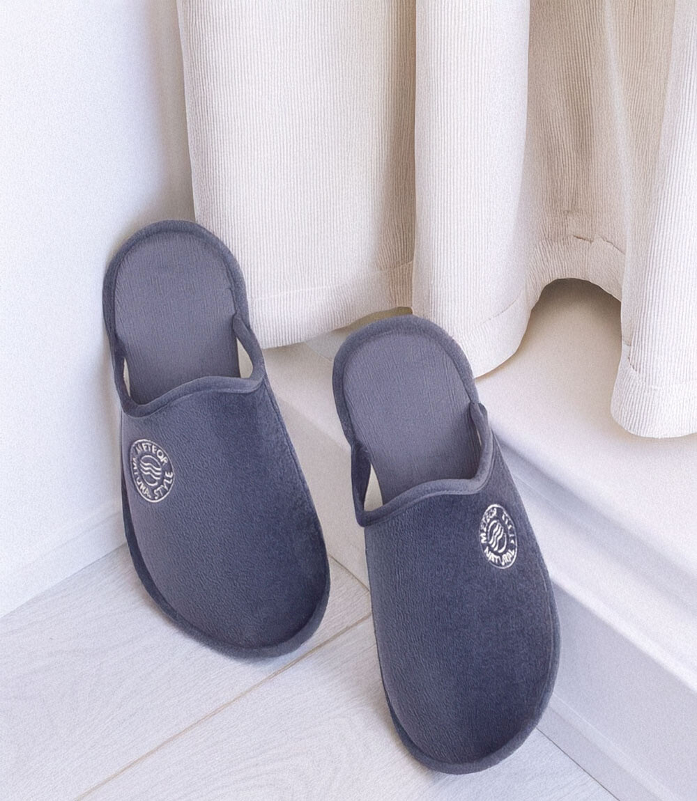 Dámske papuče Natural Style NS-108 šedé