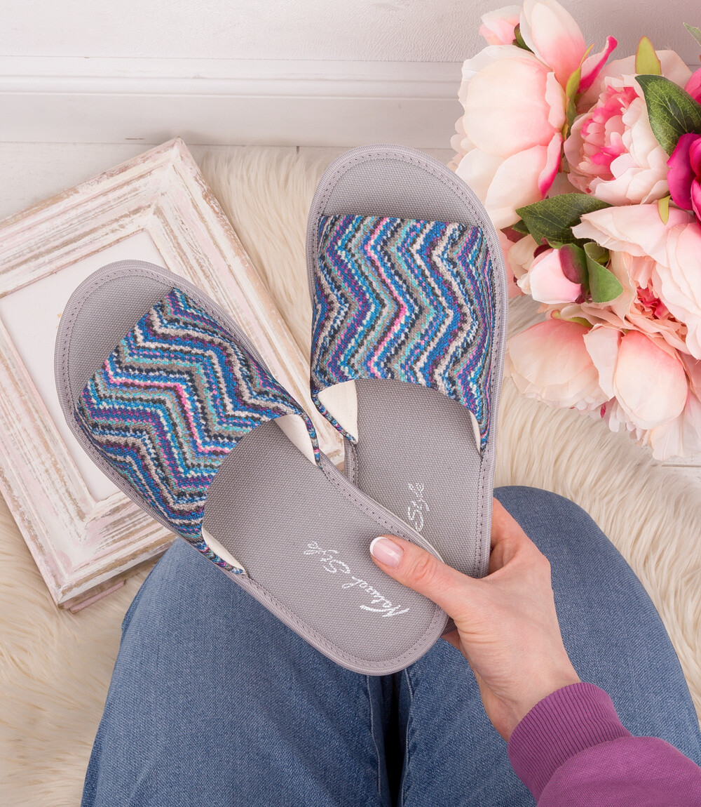 Dámske papuče Natural Style NS-090 Gray