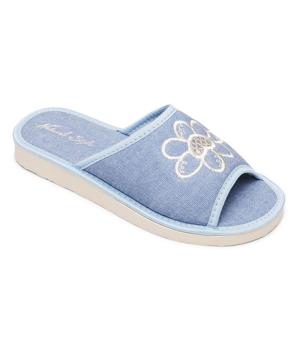 Dámske papuče Natural Style NS-002 modré