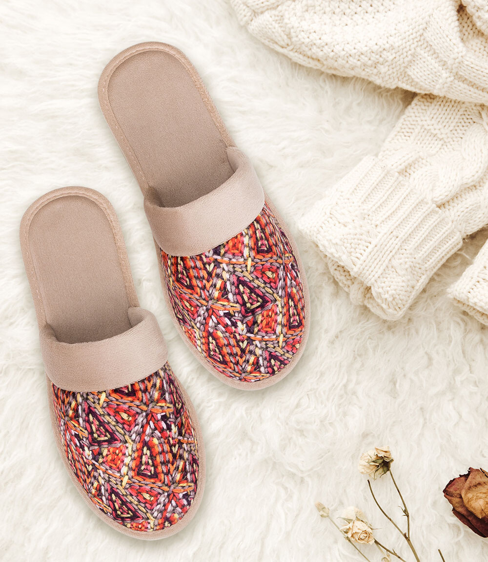 Dámske papuče Natural Style NS-076 Béžové