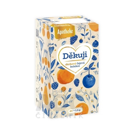 APOTHEKE Ďakujem - darčeková čajová kolekcia
