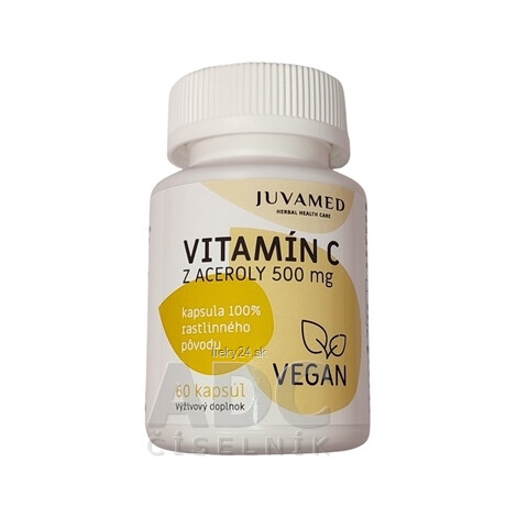 JUVAMED VITAMÍN C Z ACEROLY 500 mg