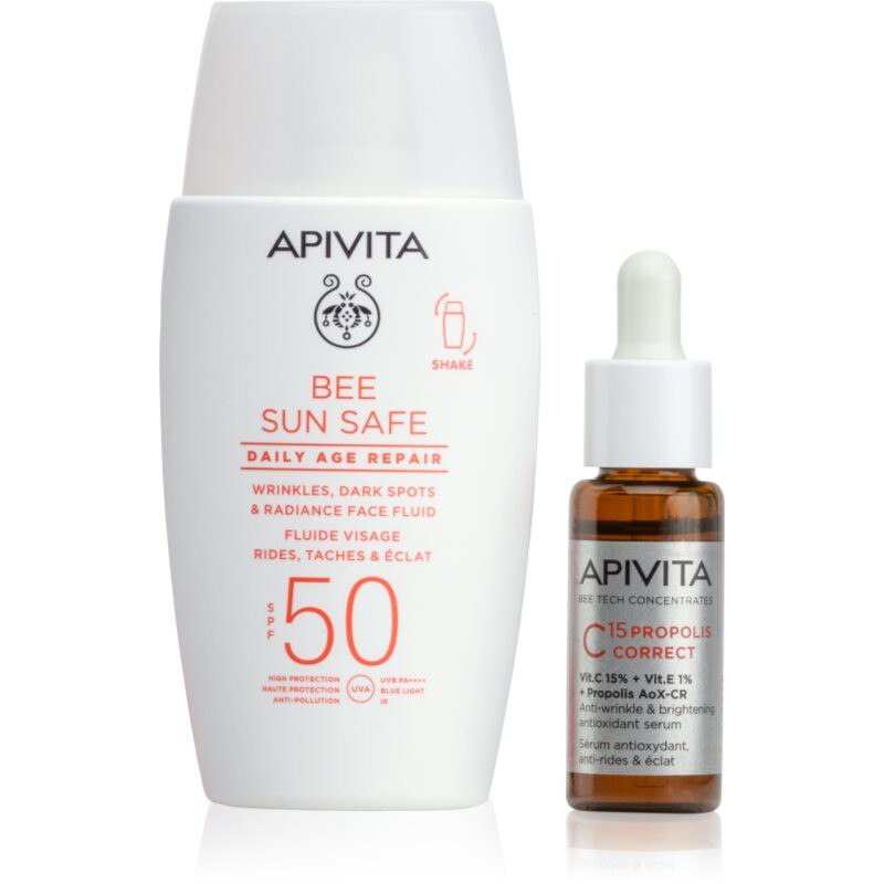 Apivita Bee Sun Safe Anti-Dark Spots Duo sada proti pigmentovým škvrnám