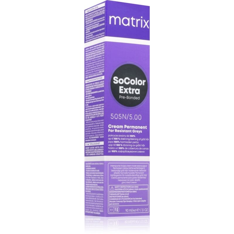 Matrix SoColor Extra Pre-Bonded permanentná farba na vlasy odtieň 90 ml