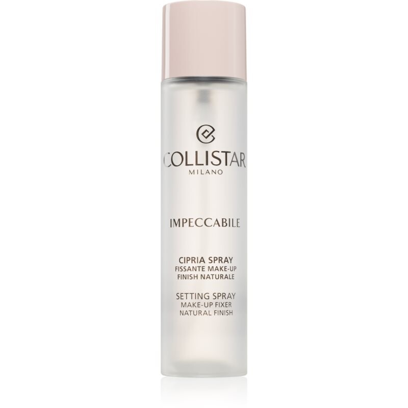 Collistar Impeccabile Setting Spray fixačný sprej na make-up s púdrovým efektom 100 ml
