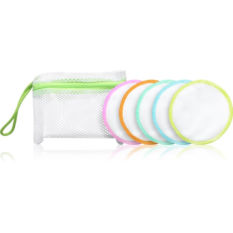 Revolution Skincare Skin Microfibre Cleansing Rounds odličovacie tampóny z mikrovlákna 6 ks