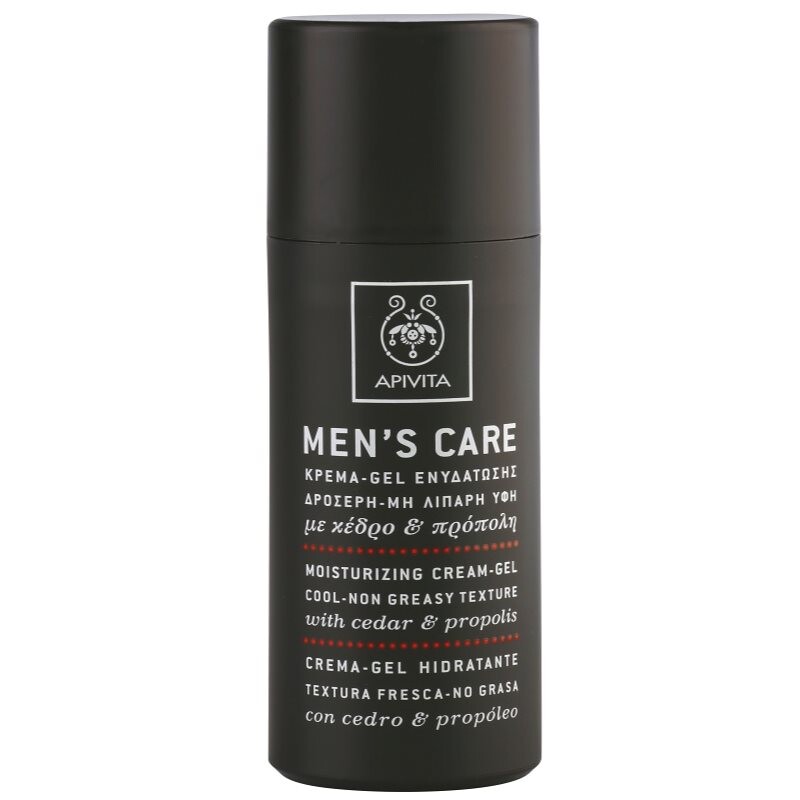 Apivita Men's Care Moisturizing Crean Gel gélový krém s hydratačným účinkom 50 ml