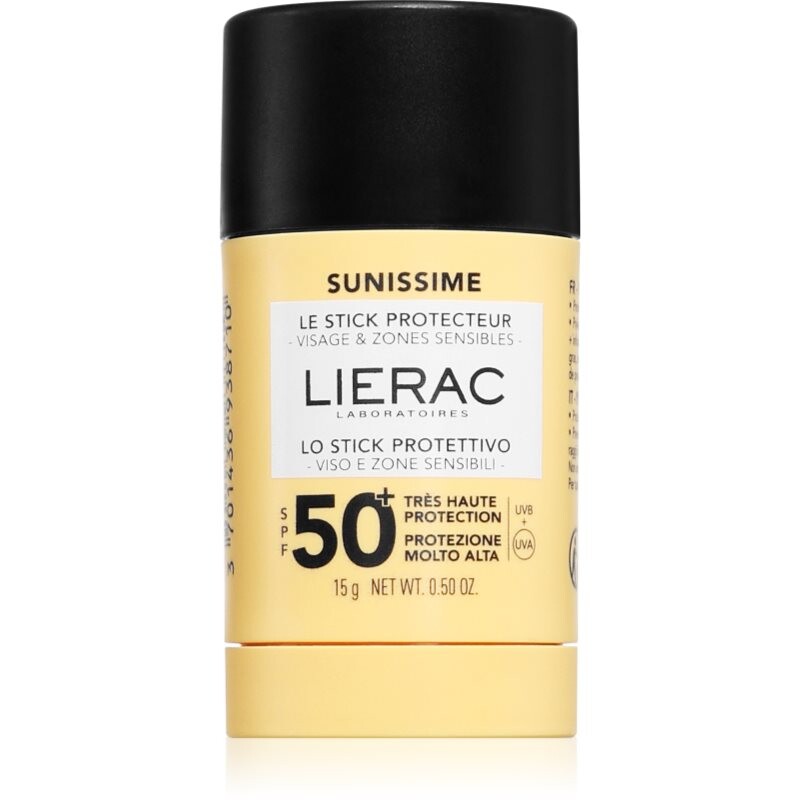 Lierac Sunissime The Protective Sun Stick SPF 50+ ochranný krém v tyčinke SPF 50+ 15 ml