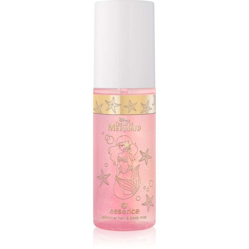 essence Disney The Little Mermaid telová hmla s trblietkami pre ženy 100 ml
