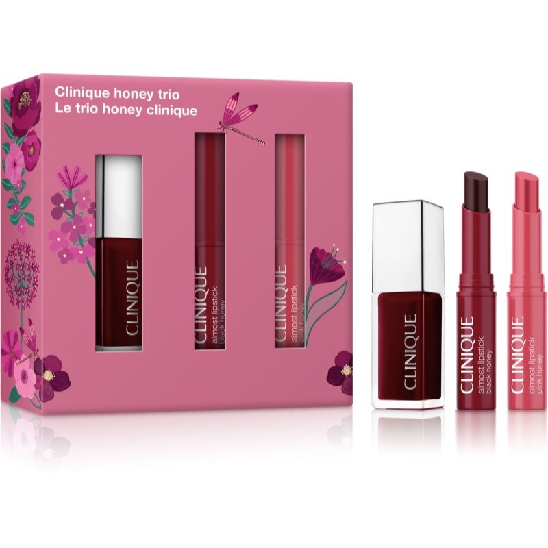 Clinique Mini Kit Honey Trio darčeková sada na pery