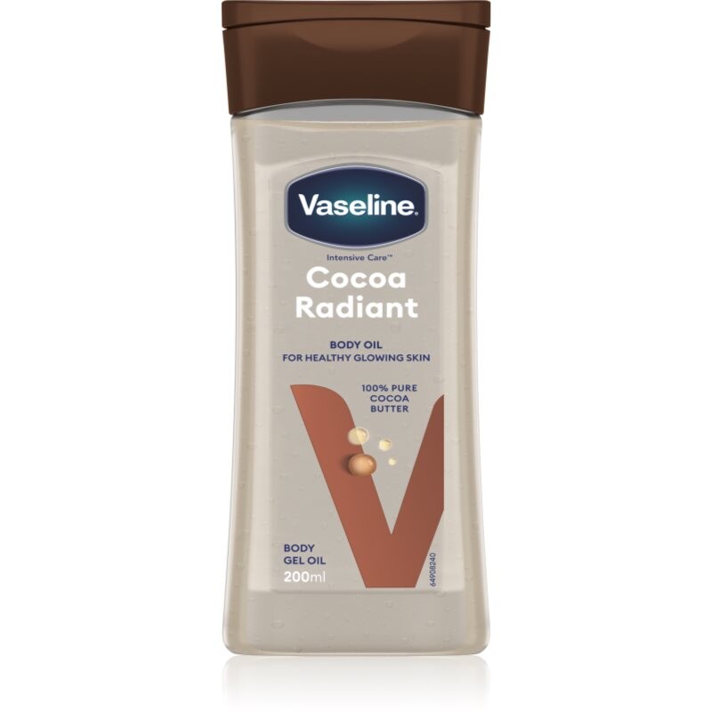 Vaseline Cocoa Radiant telový olej 200 ml