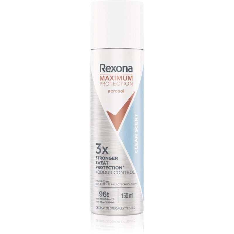 Rexona Maximum Protection Clean Scent deodorant sprej 150 ml