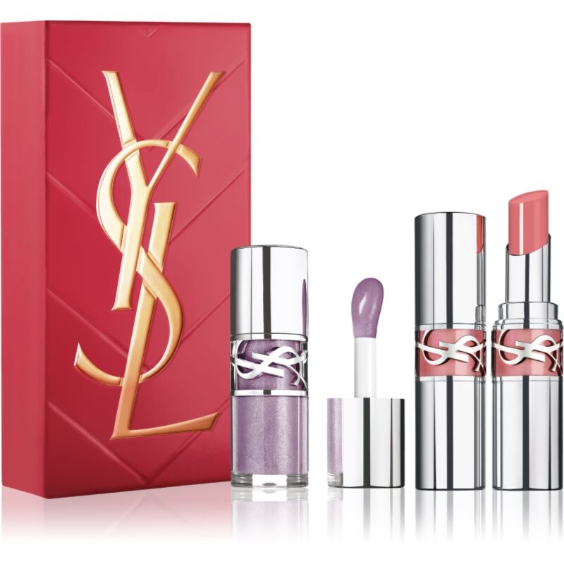 Yves Saint Laurent Loveshine Plumping Lip Oil Gloss darčeková sada pre ženy