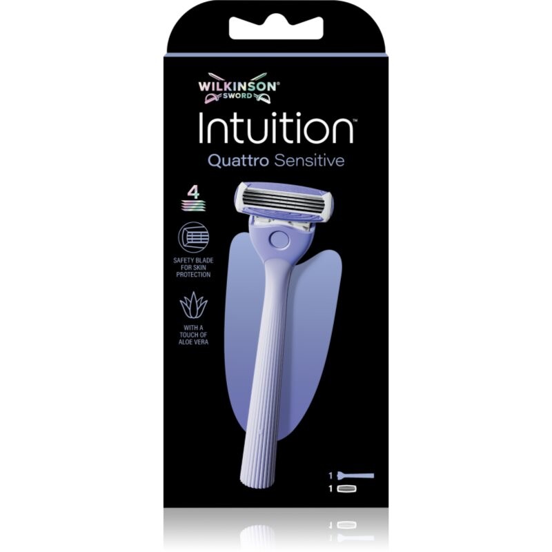 Wilkinson Sword Intuition Quattro Sensitive holiaci strojček 1 ks