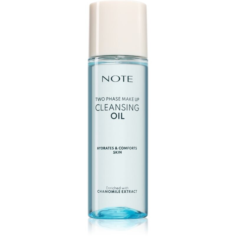 Note Cosmetique Two Phase Cleansing Oil dvojfázový odličovač vodeodolného make-upu na oči a pery 100 ml