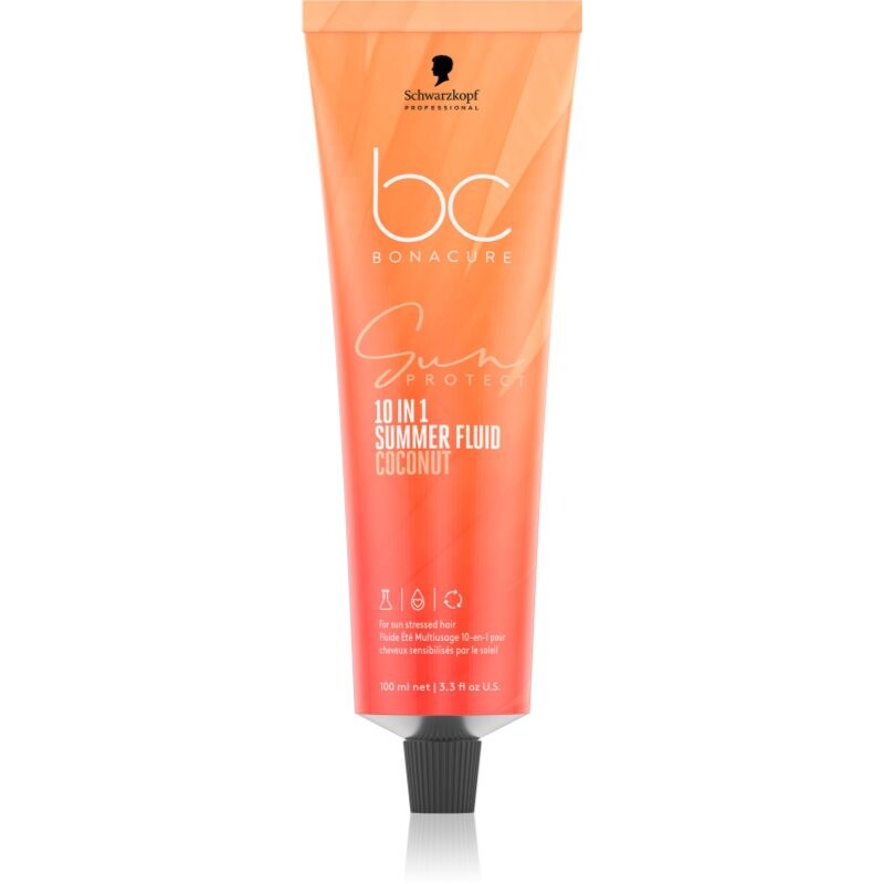 Schwarzkopf Professional BC Bonacure Sun Protect 10-in-1 Summer Fluid hydratačný fluid pre vlasy namáhané slnkom 100 ml
