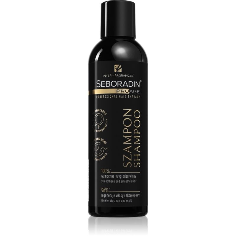Seboradin Pro Age posilňujúci šampón pre slabé vlasy s tendenciou vypadávať 200 ml