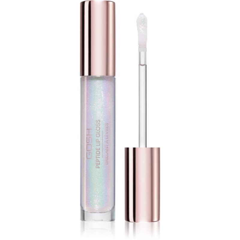 GOSH COPENHAGEN Peptide Lip Gloss lesk na pery s peptidmi odtieň 001 Diamond 7 ml