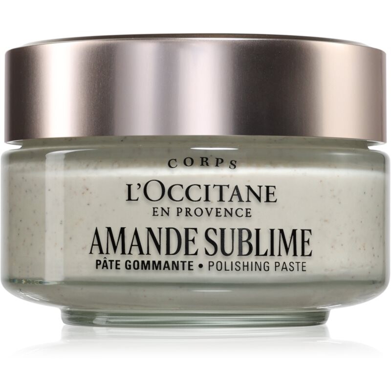 L’Occitane Amande Sublime Polishing Paste telový peeling 200 ml