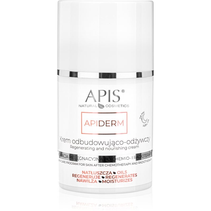 Apis Natural Cosmetics Apiderm nočný regeneračný krém s vyživujúcim účinkom 50 ml