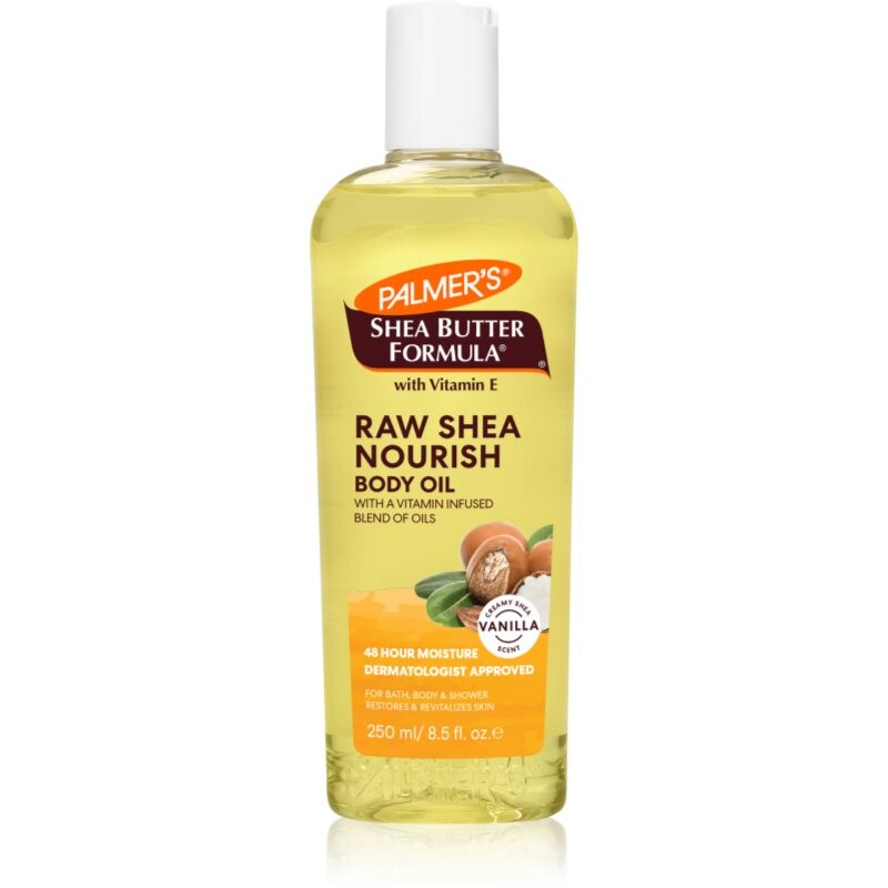 Palmer’s Shea Butter Formula ošetrujúci telový olej pre suchú a citlivú pokožku 250 ml