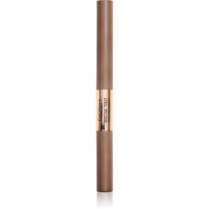 GOSH COPENHAGEN Brow Tint farba na obočie v aplikačnom pere odtieň 003 Grey Brown 2.9 g