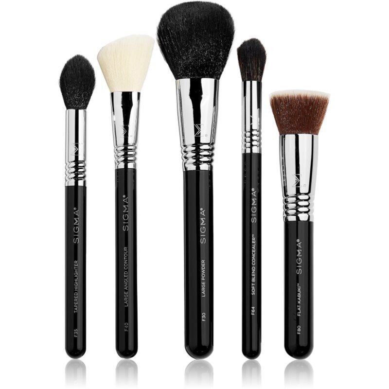 Sigma Beauty Brush Collection sada štetcov 5 ks