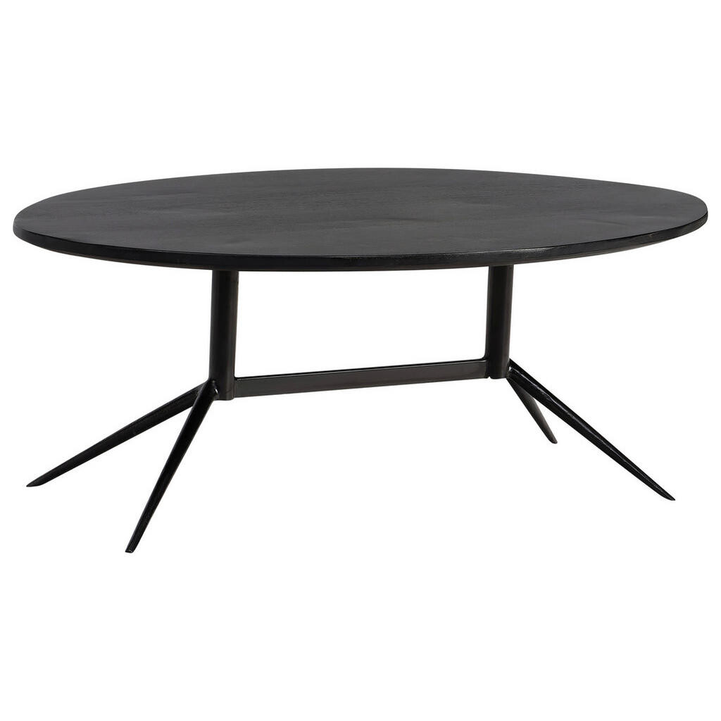 MID.YOU KONFERENČNÝ STOLÍK, čierna, drevo, 90/50/35 cm