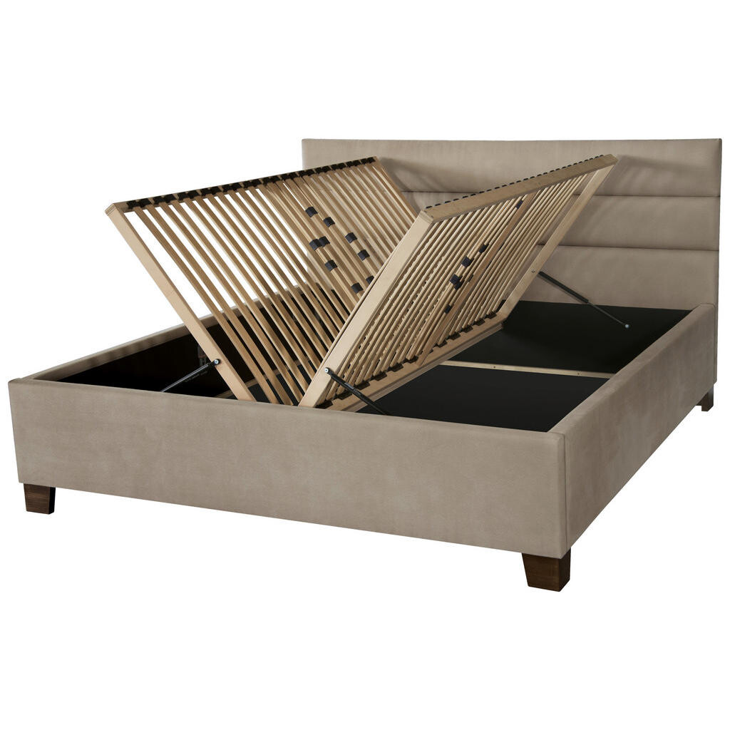 Cantus ČALÚNENÁ POSTEĽ, 180/200 cm, zlatohnedá