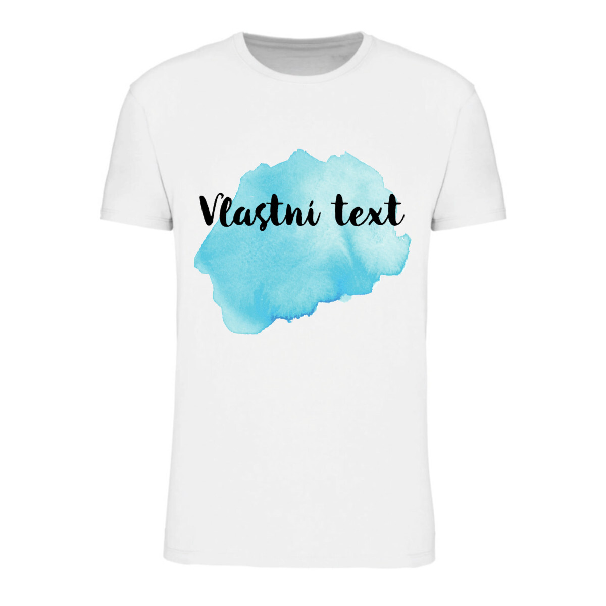 Personalizované dámské tričko - Akvarelový otisk