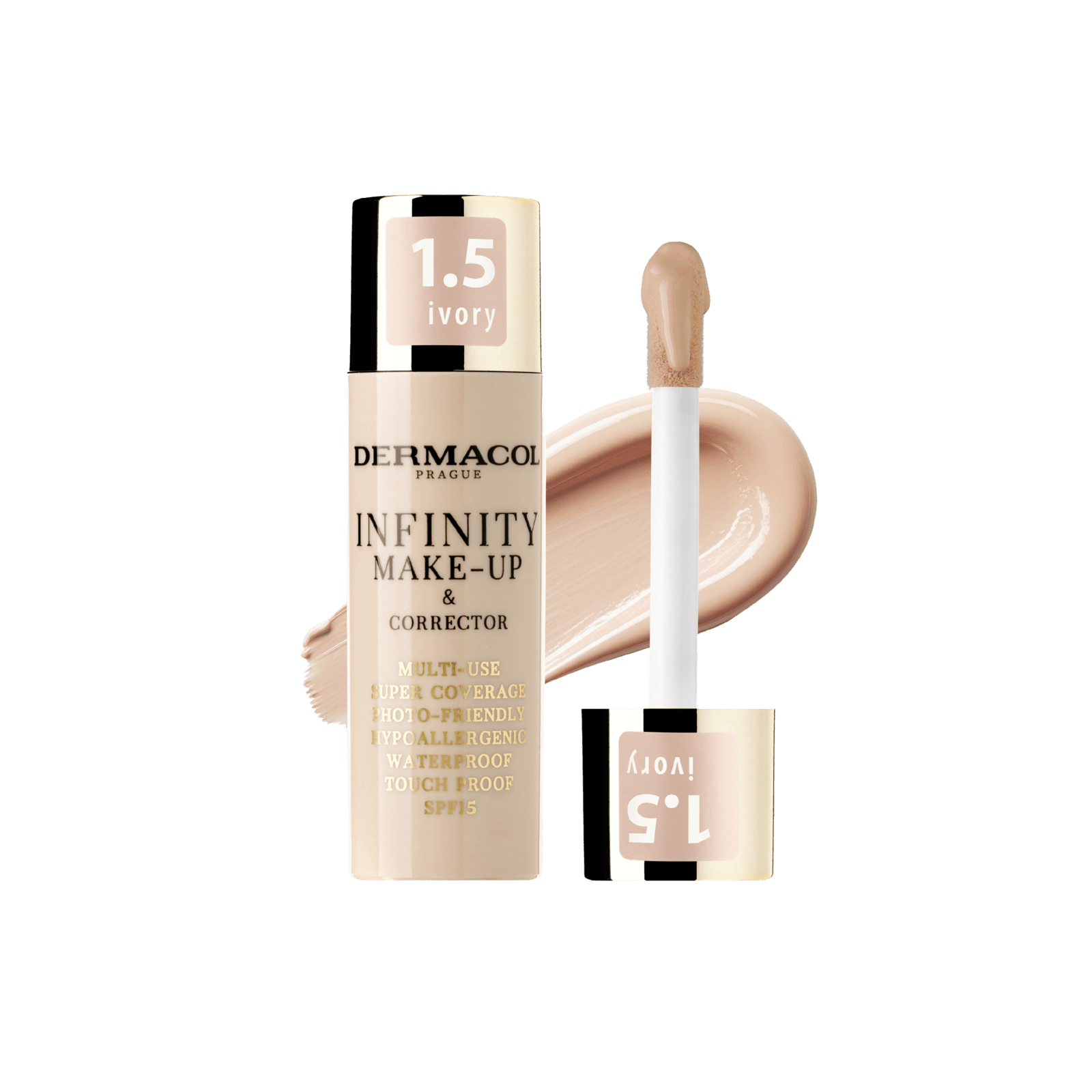 DERMACOL Infinity make-up a korektor 1.5 Ivory 20 g