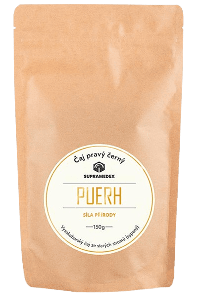 SUPRAMEDEX Puerh čierny pravý čaj 150 g