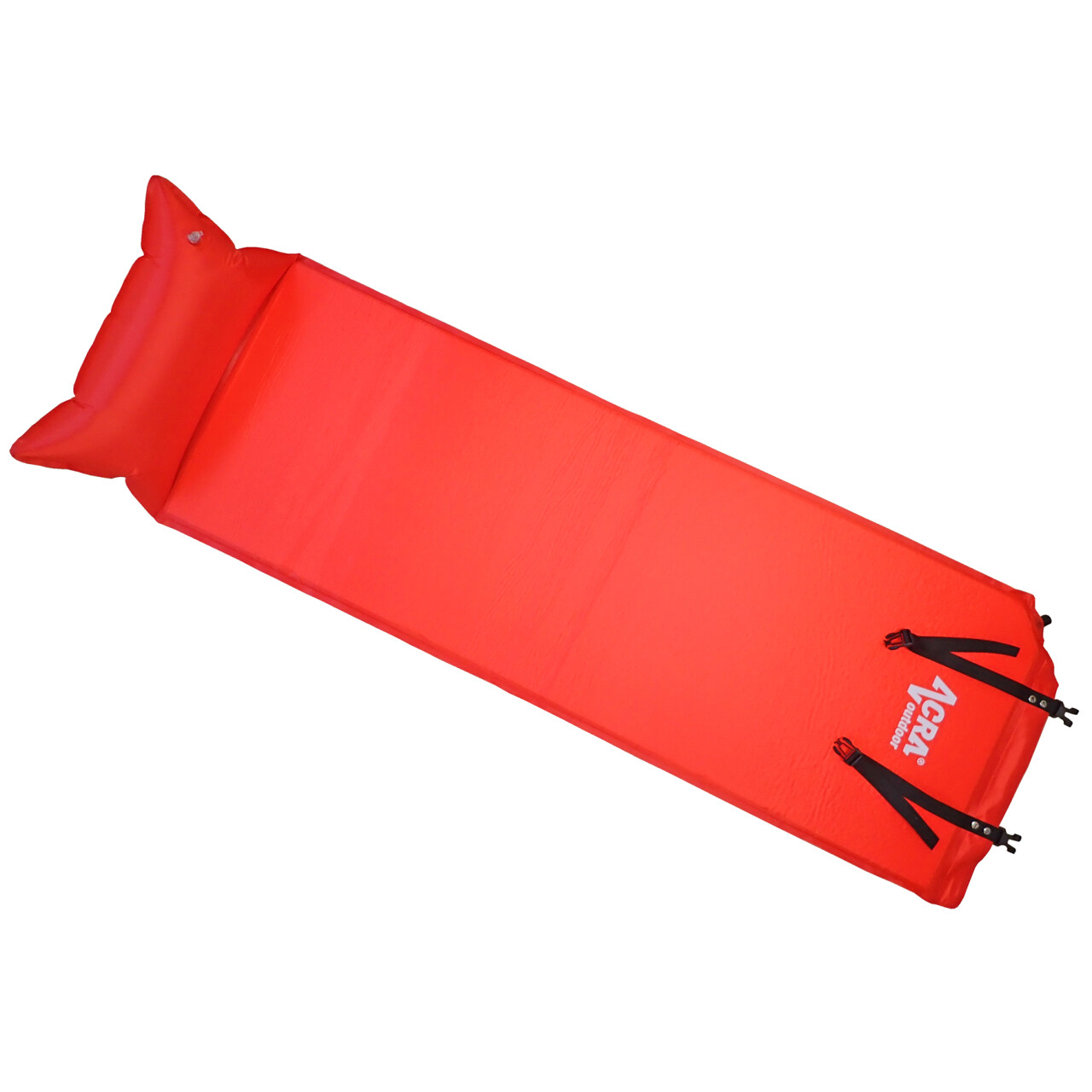 Karimatka samonafukovacia Acra s vankúšikom 2,5 cm - červená