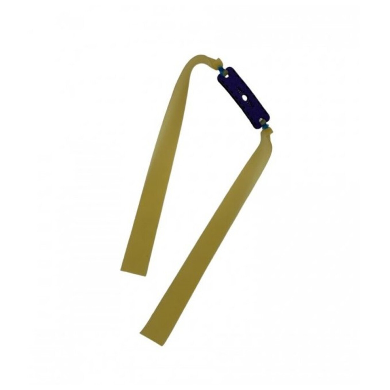 Plochá guma do praku Shaobo 0,75 mm - žltá