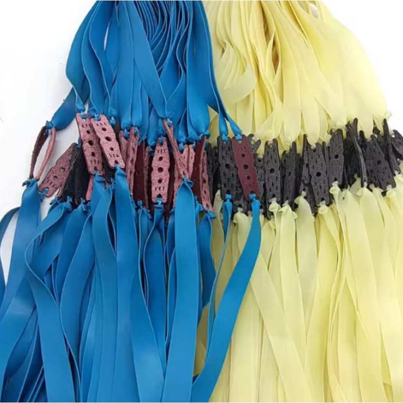 Plochá guma do praku Shaobo 25/15 do praku 0,75 mm - různé barvy