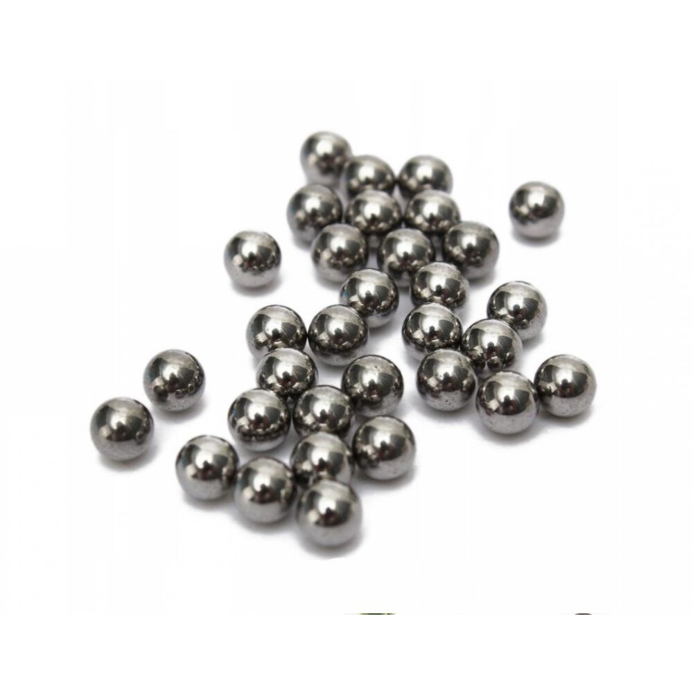 Oceľové guličky do praku Loid 12 mm 100 ks - strieborné