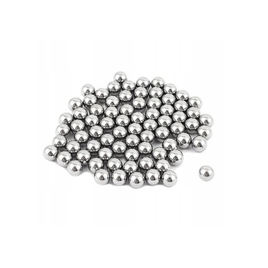 Oceľové guličky do praku Loid 7 mm 300 ks - strieborné